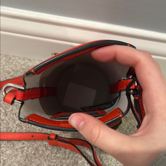 Ecco Women's Red Crossbody Bag - Picture 3 of 5